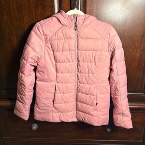 Women’s Spyder Light Pink Quilted Jacket size Small